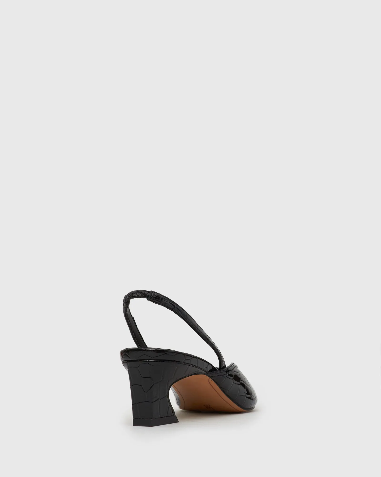 AKITO Kitten Heel Slingback Point