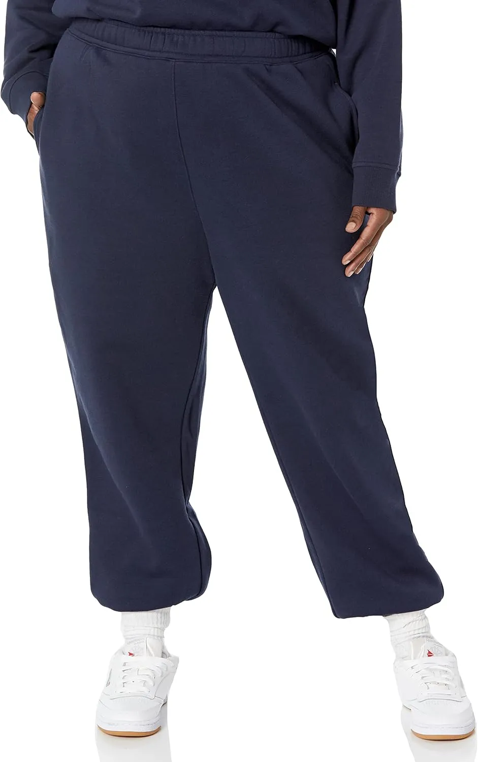 Amazon Essentials Women's Relaxed High Waist Joggers (Available in Plus Size)