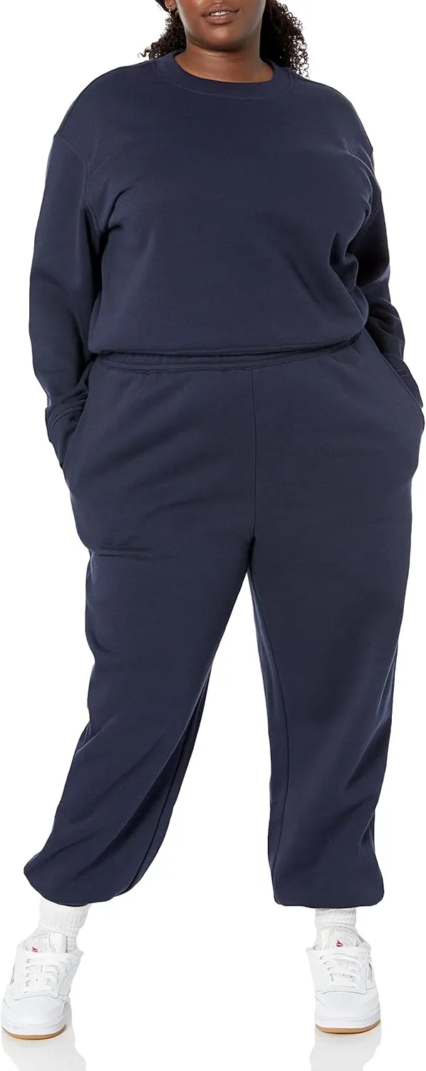 Amazon Essentials Women's Relaxed High Waist Joggers (Available in Plus Size)