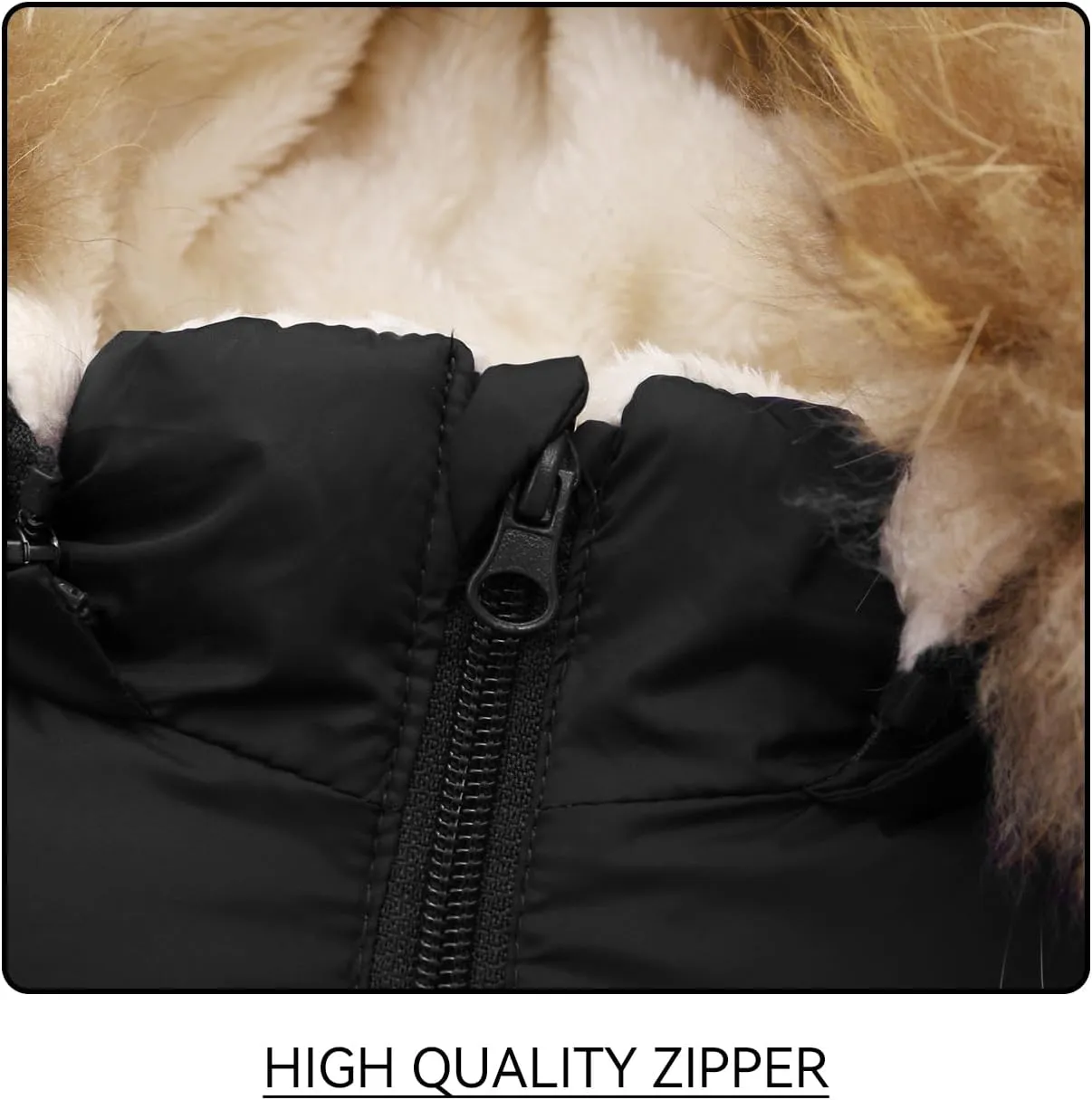 Boys Winter Coat Waterproof Fleece Jackets Hooded Outerwear Snow Thicken Clothes