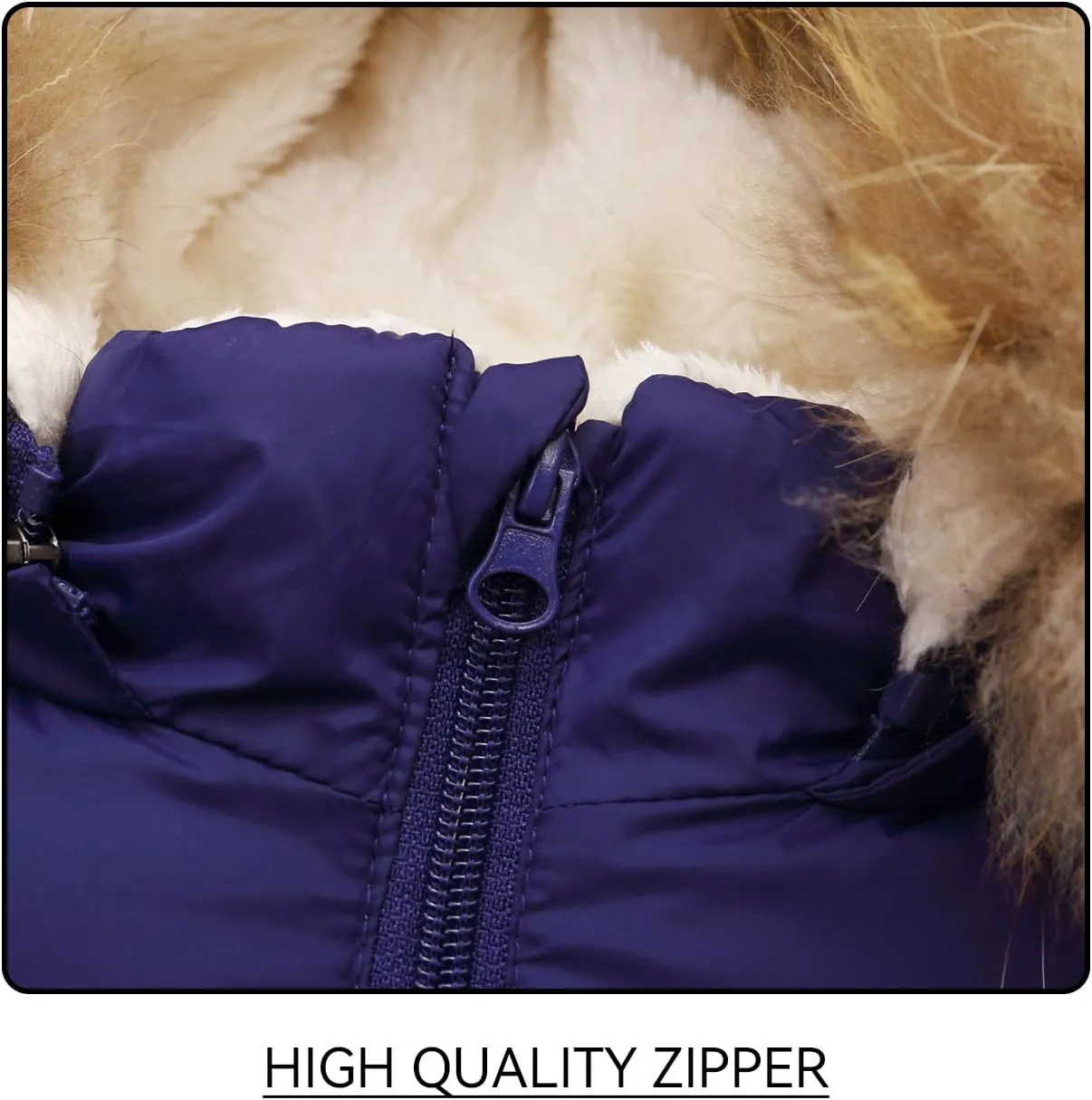 Boys Winter Coat Waterproof Fleece Jackets Hooded Outerwear Snow Thicken Clothes