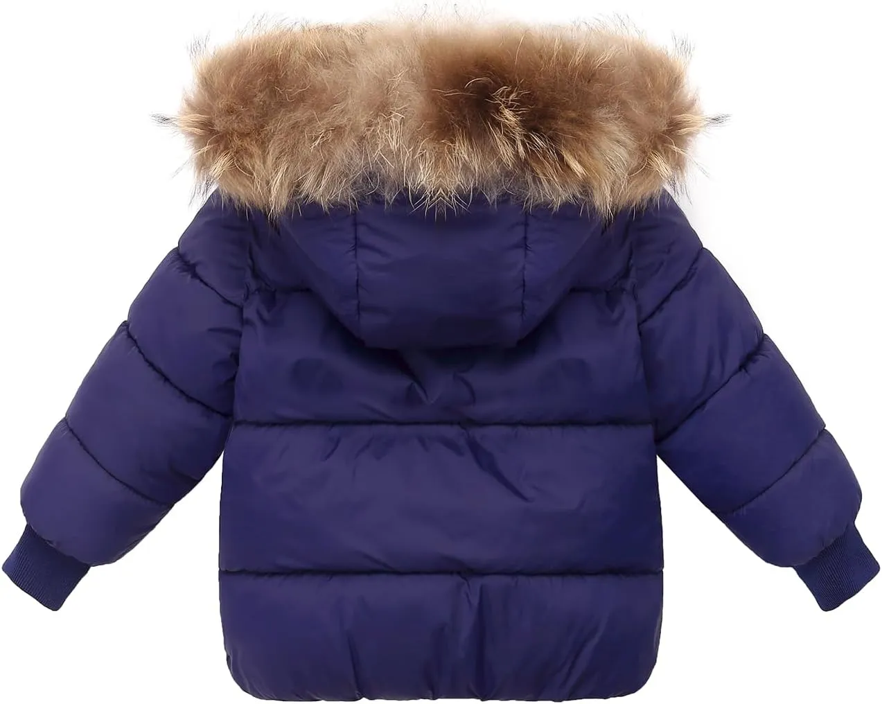 Boys Winter Coat Waterproof Fleece Jackets Hooded Outerwear Snow Thicken Clothes