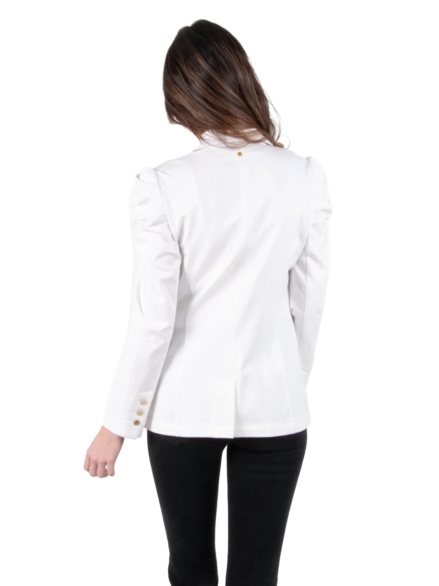 Bradshaw Blazer - White Ponte