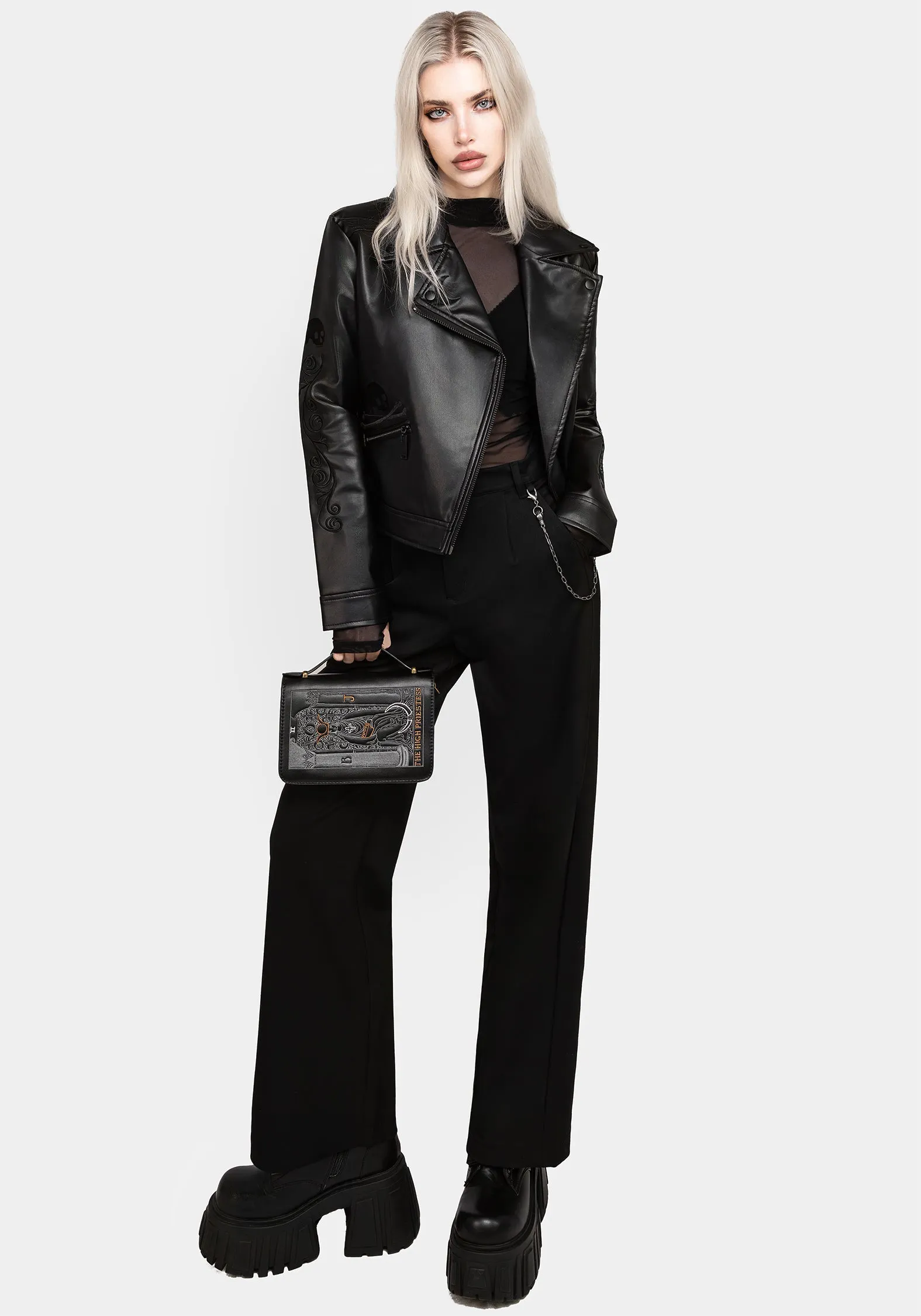 Classic Straight-Leg Carpal Chain Trousers