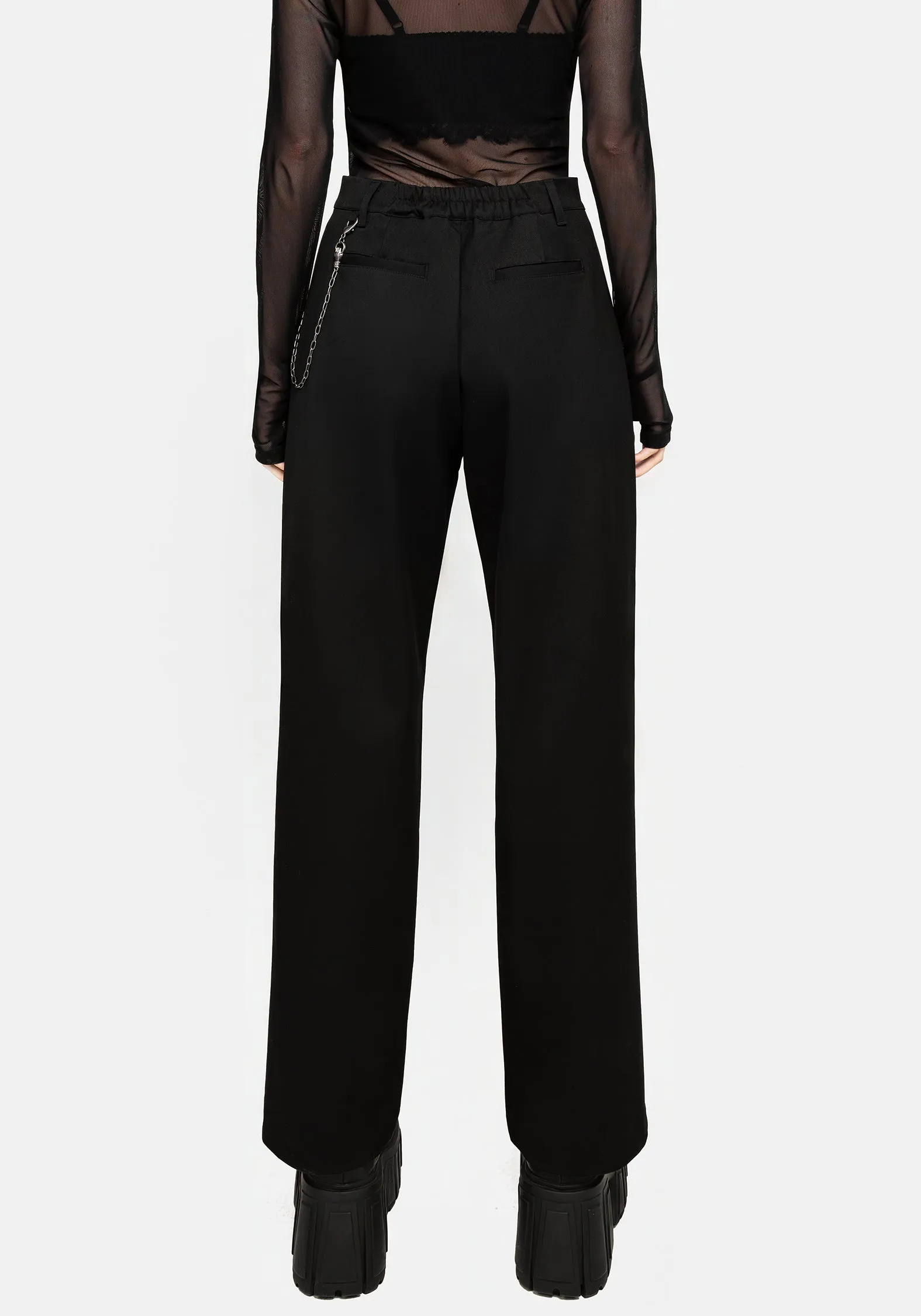 Classic Straight-Leg Carpal Chain Trousers