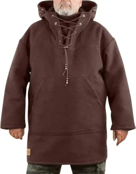 Cydmoty Men's Wool Heavy Coat, Winter Men's Leisure Jacket, Hooded Sweatshirt S-5XL