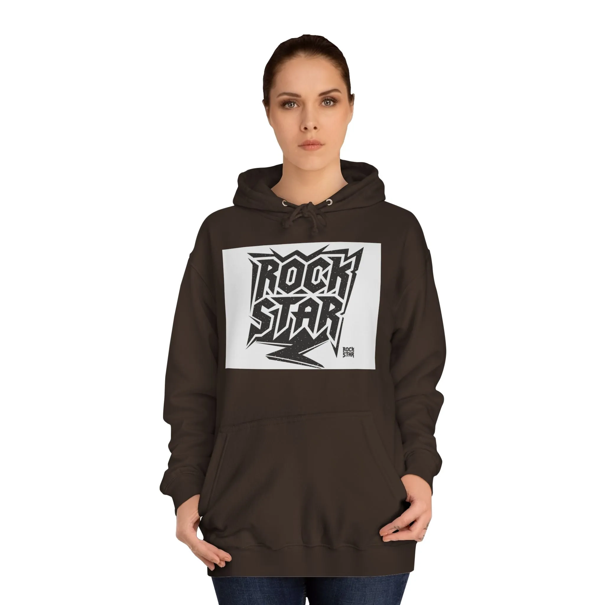 Fun Rock Star Unisex College Hoodie