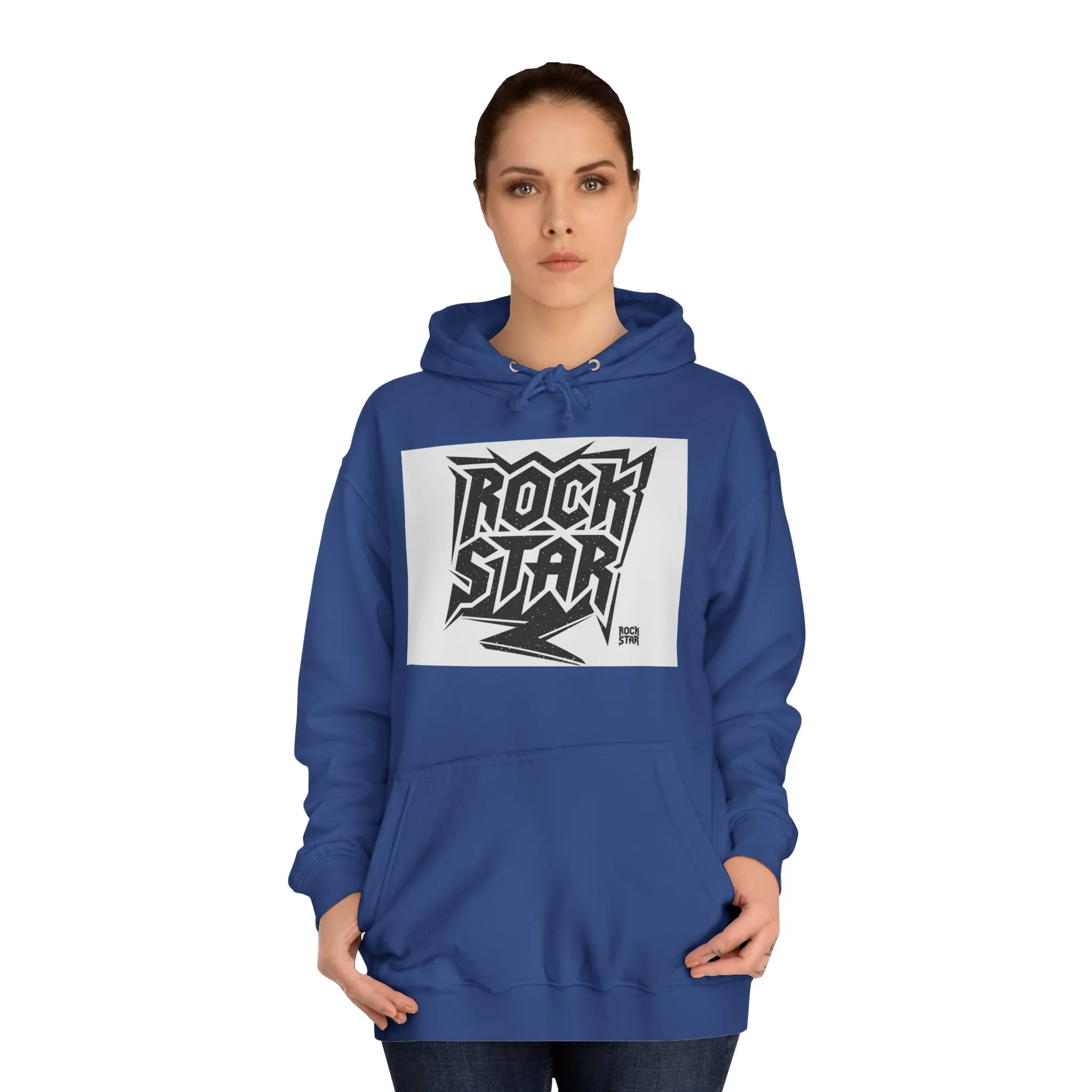 Fun Rock Star Unisex College Hoodie