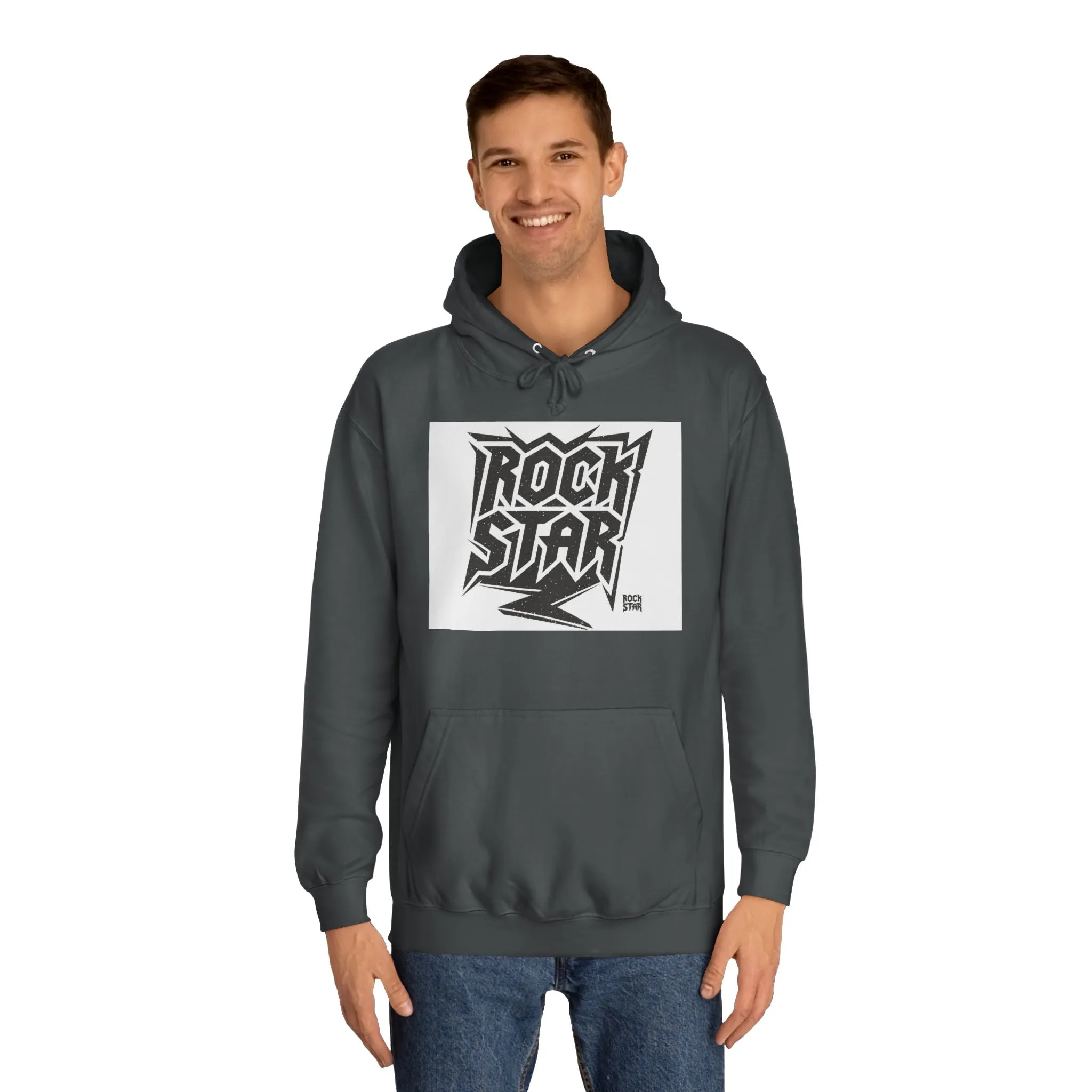 Fun Rock Star Unisex College Hoodie