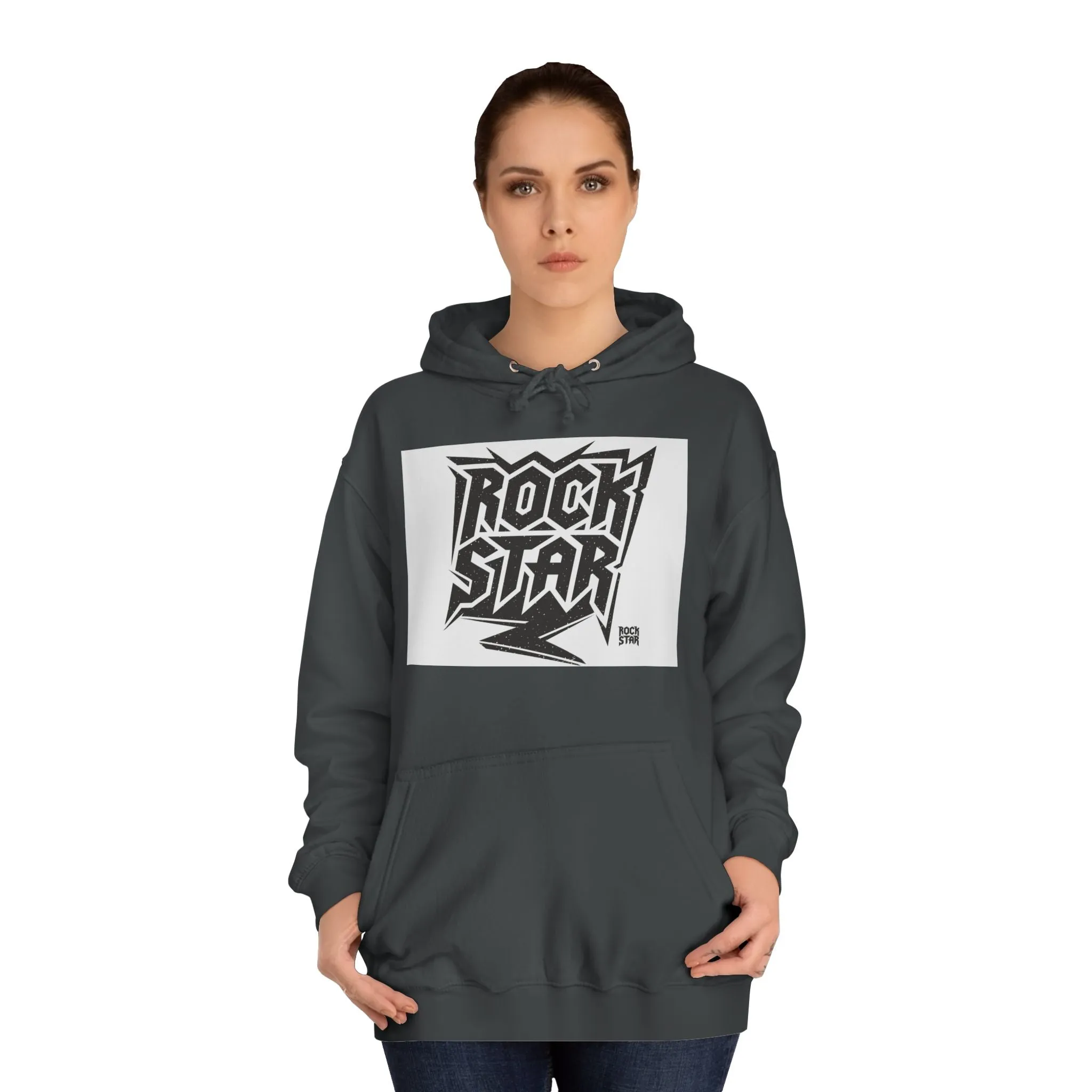 Fun Rock Star Unisex College Hoodie