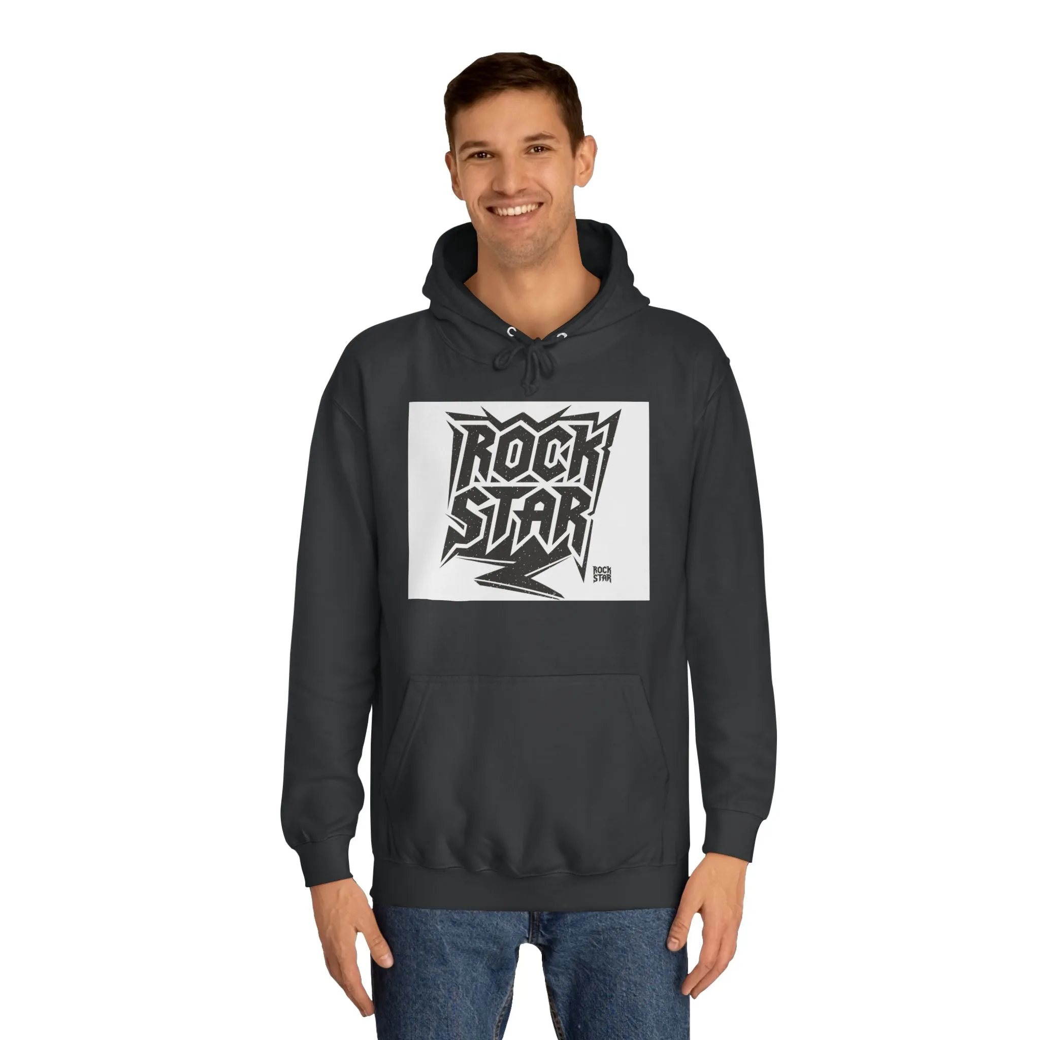 Fun Rock Star Unisex College Hoodie
