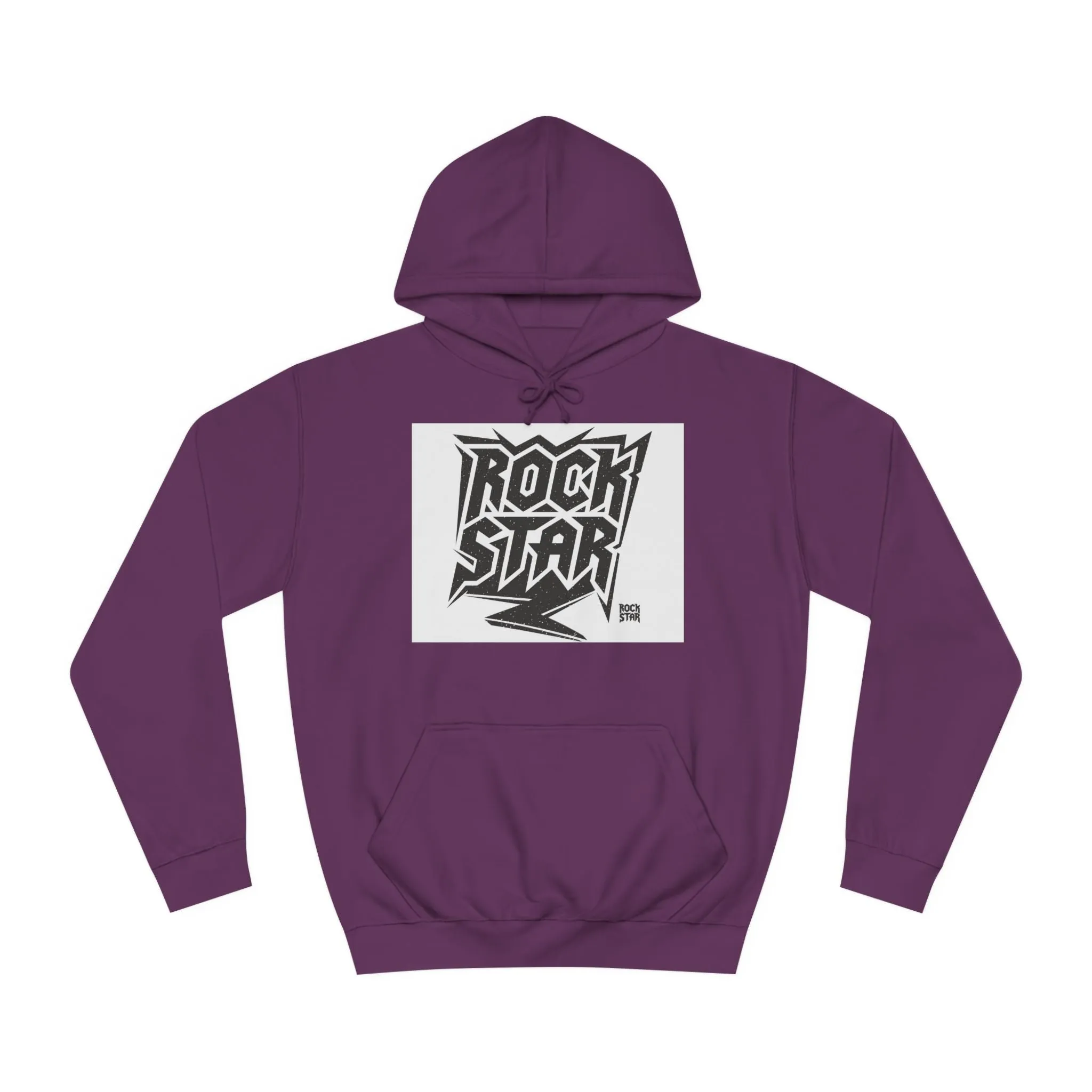 Fun Rock Star Unisex College Hoodie