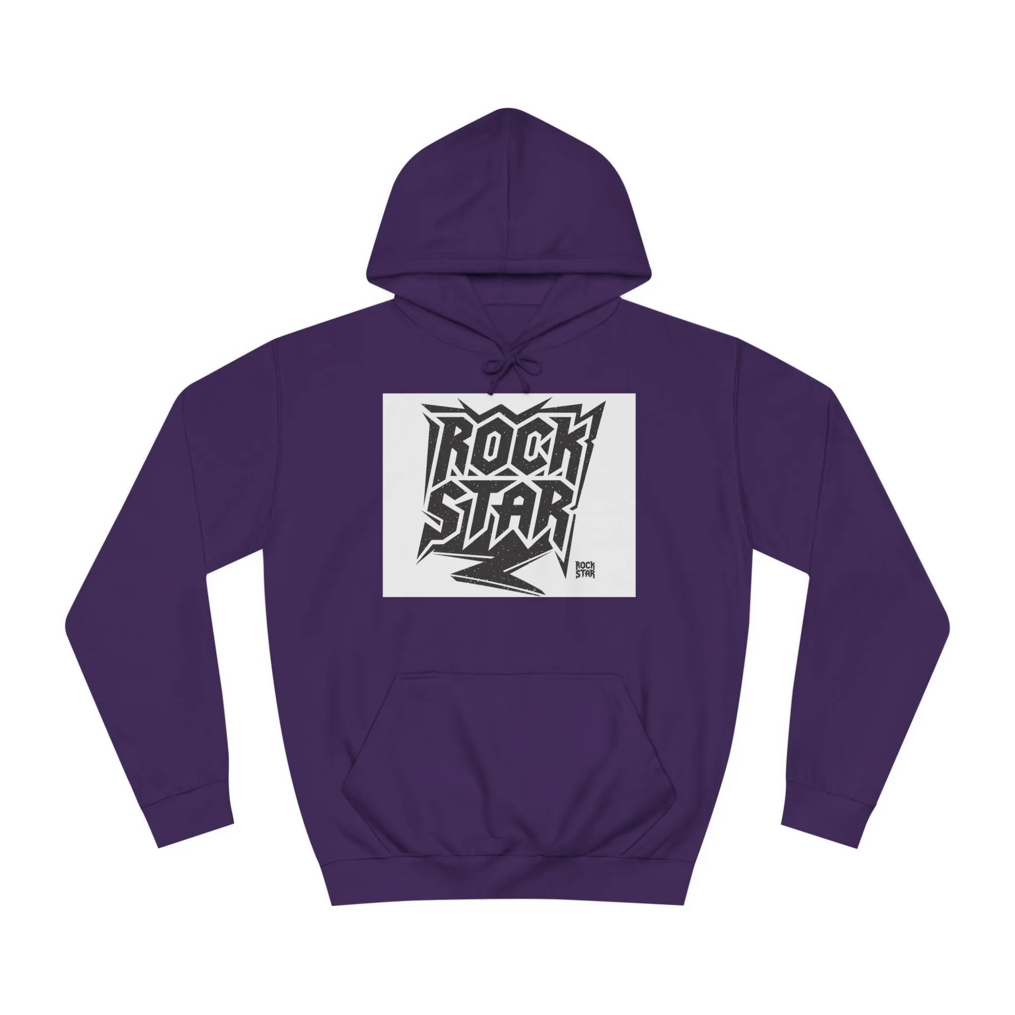 Fun Rock Star Unisex College Hoodie