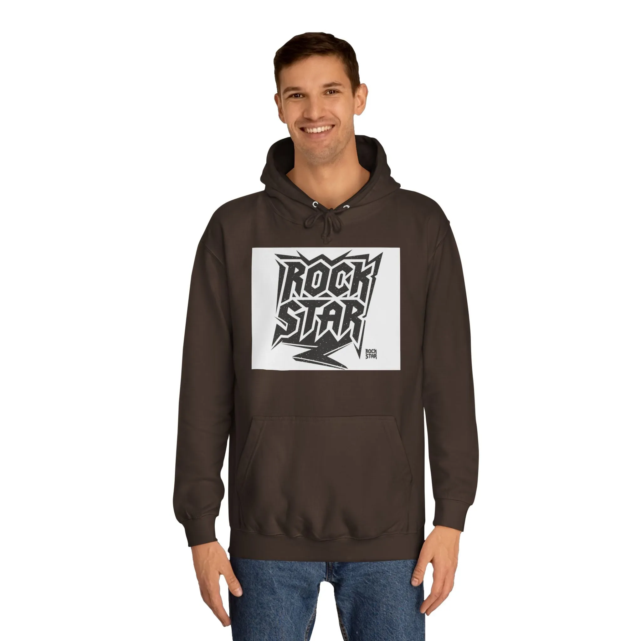 Fun Rock Star Unisex College Hoodie