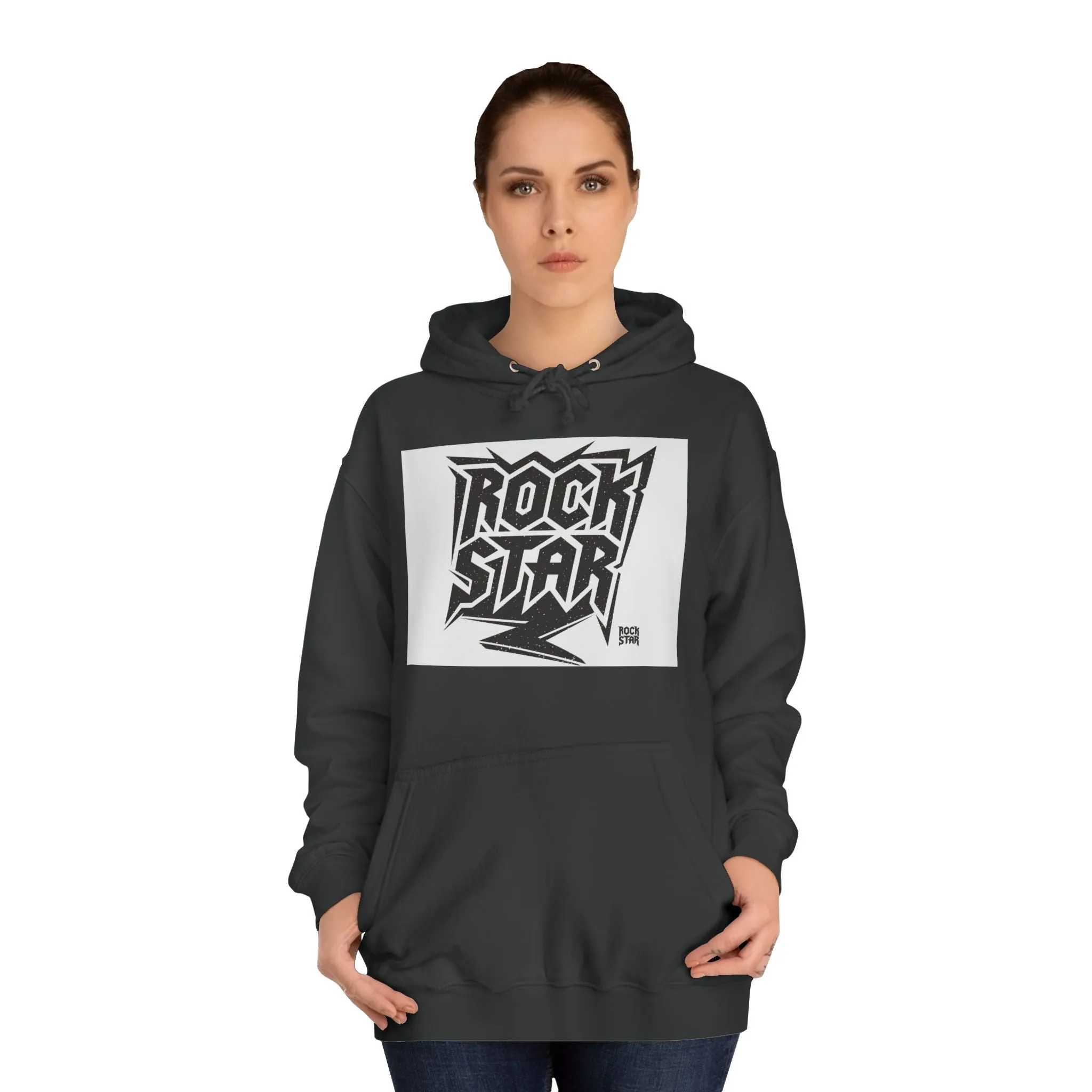 Fun Rock Star Unisex College Hoodie