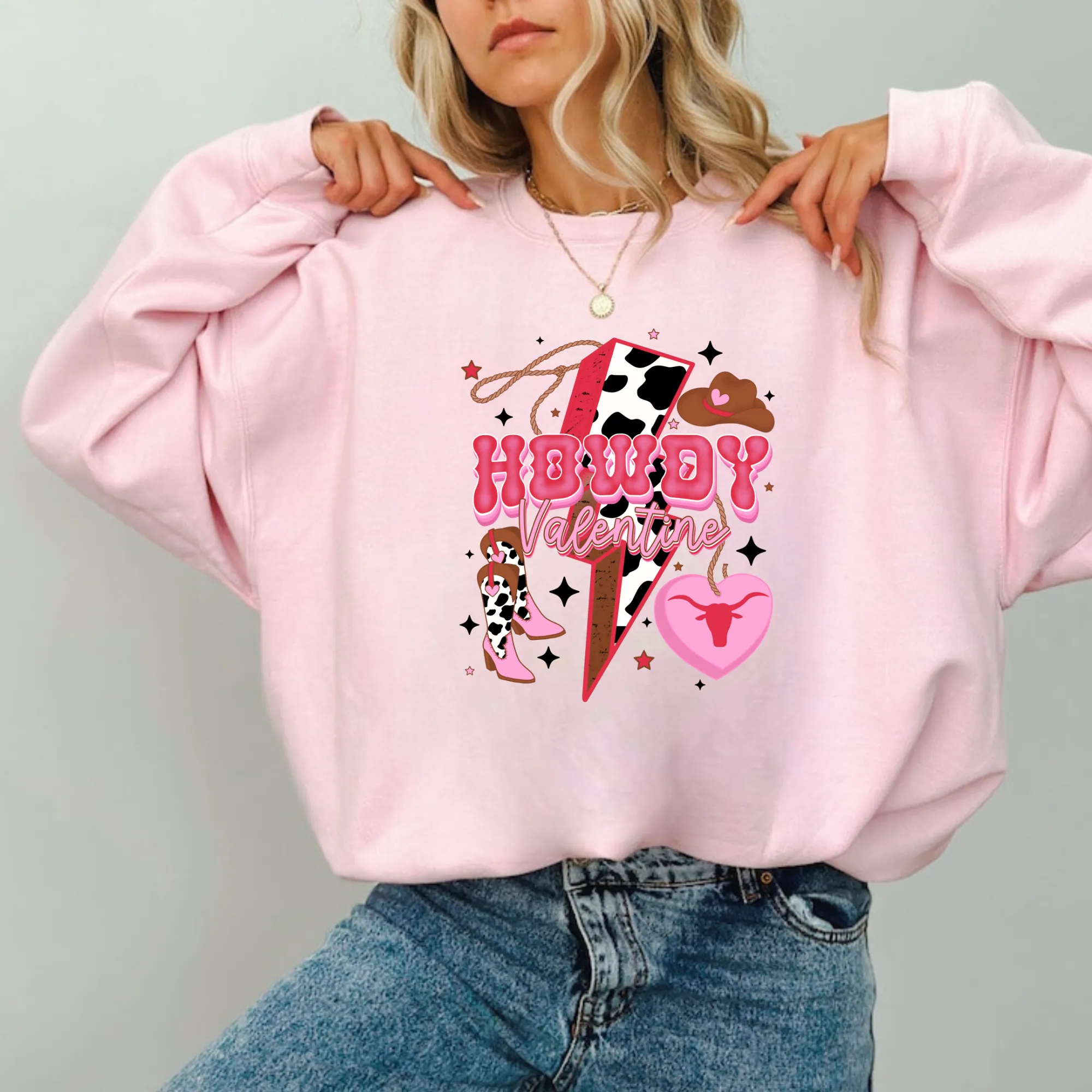 Howdy Valentine Sweatshirt