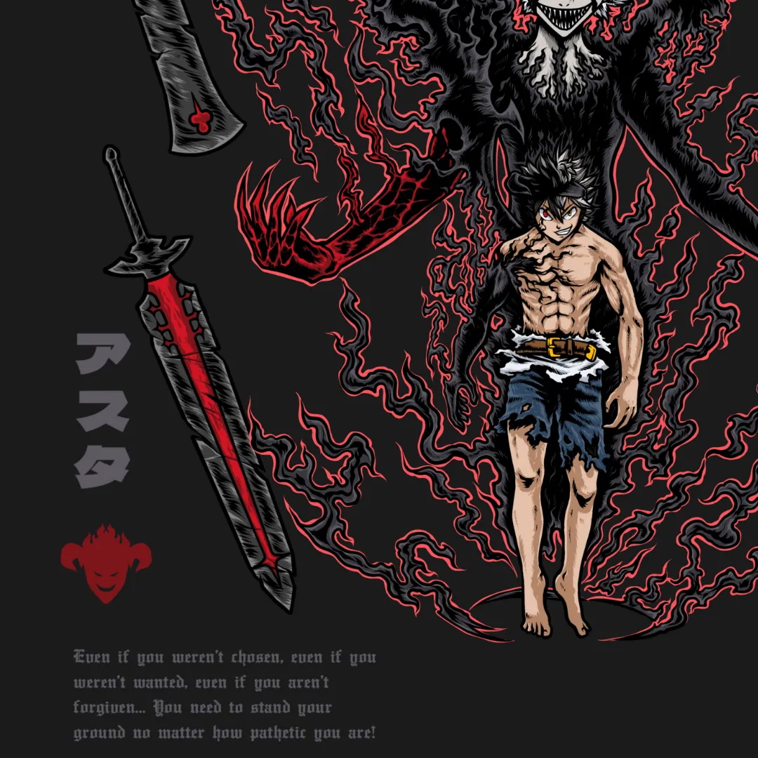 Nysekai "Asta X Liebe - Black Clover" Hoodie