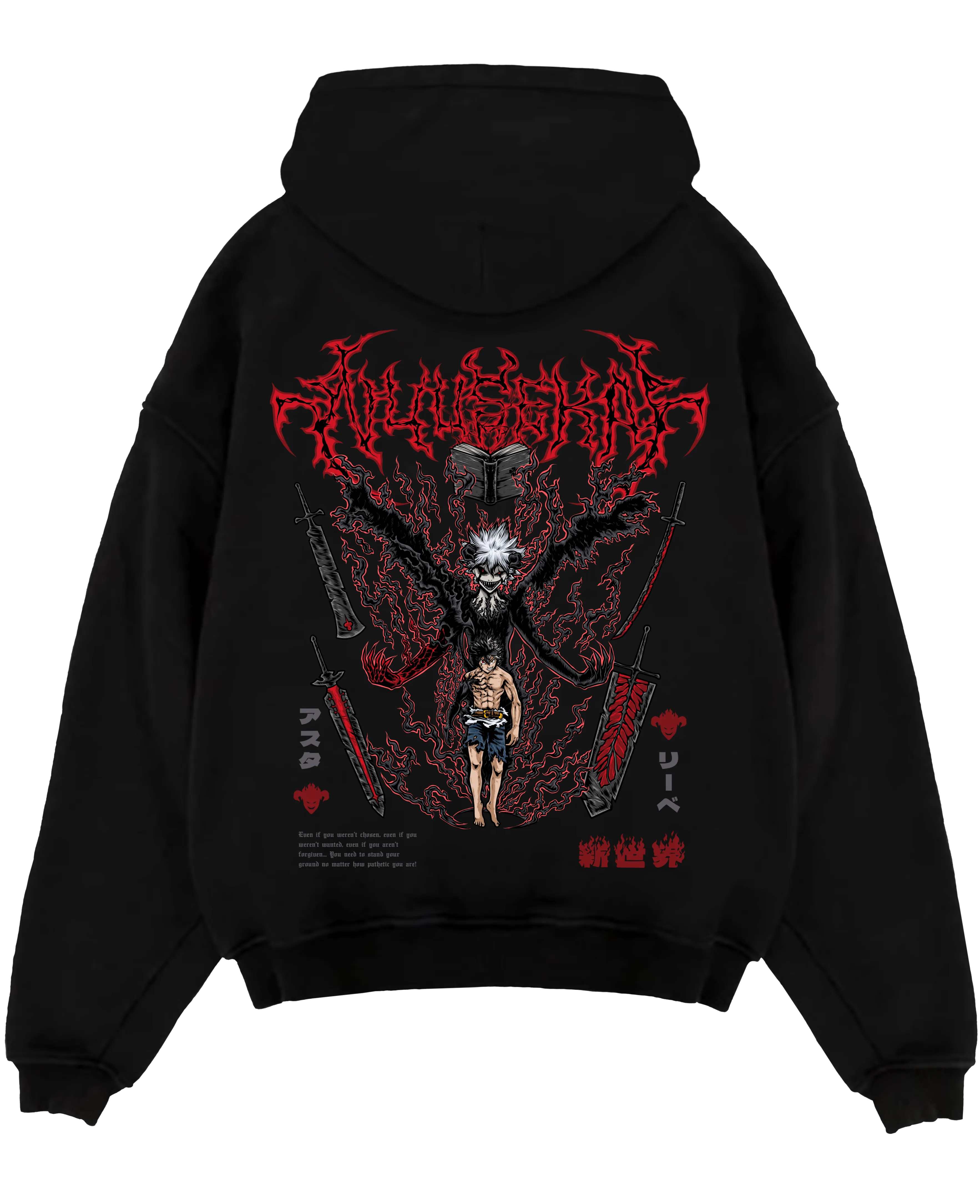 Nysekai "Asta X Liebe - Black Clover" Hoodie