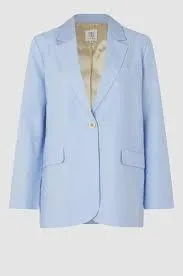 Second Female Liah Blazer in Brunnera Blue