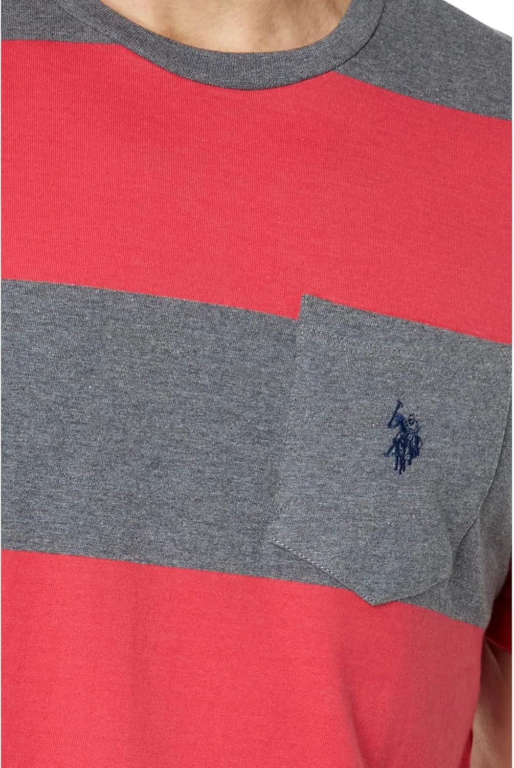 U.S. POLO ASSN. Rugby Stripe Short Sleeve Tee