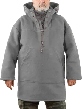 Winter Men's Leisure Jacket, Men's Wool Heavy Coat, Hooded Sweatshirt S-5XL