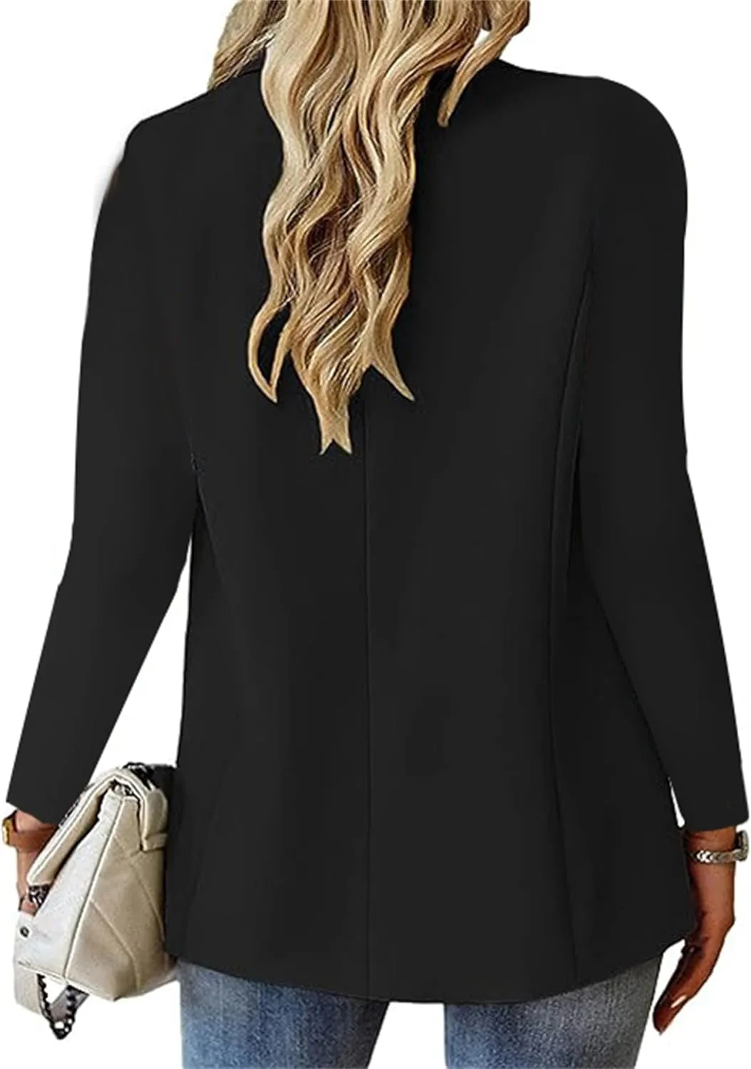 Women Blazers Suit Jackets for Women Business Long Sleeve Open Front Cardigan Blazer Dressy Casual Office Jacket