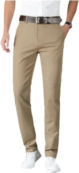 Xingfenly Spring Summer ' Casual Pants Business Solid Trousers Plus Size