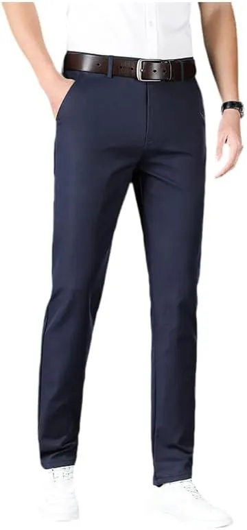 Xingfenly Spring Summer ' Casual Pants Business Solid Trousers Plus Size