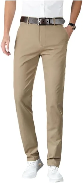 Xingfenly Spring Summer ' Casual Pants Business Solid Trousers Plus Size